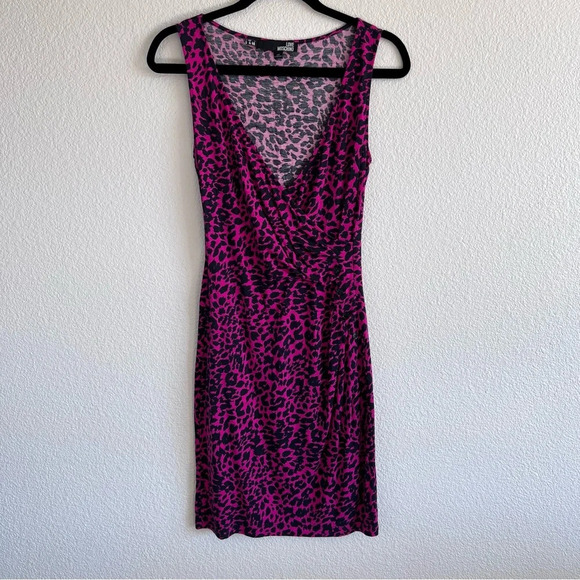 Love Moschino Cheetah Print Sleeveless Dress - Picture 1 of 13